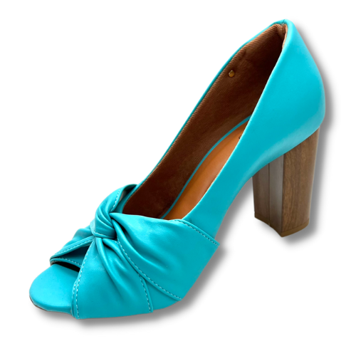 Peep toe Salto 15 Tiffany